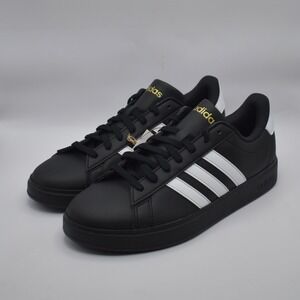 Adidas Grand Court 2.0 Sneakers Men's Size 11 Shoes Black White NWT NEW JR0546